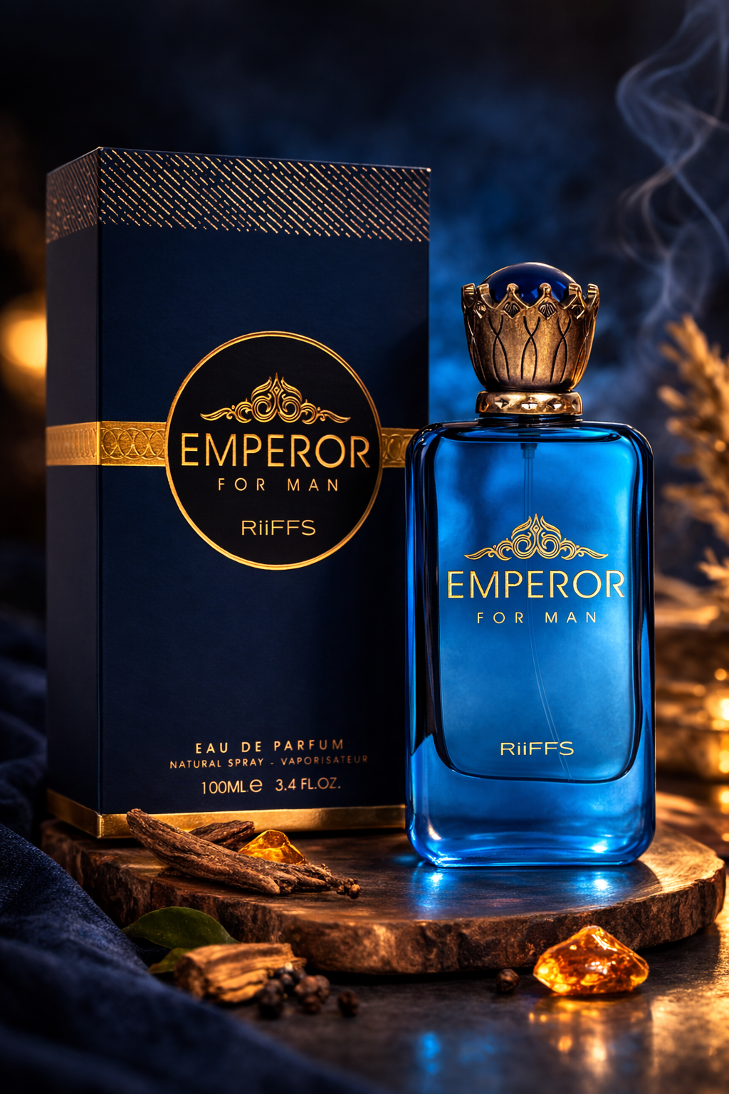 Agua de Perfume Emperor For Man de Riiffs - 100ml