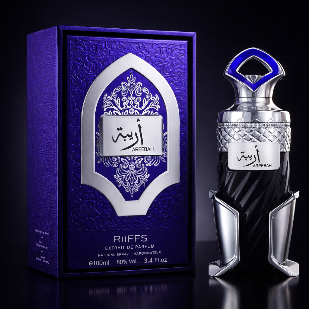 Areebah Extrait de Parfum de Riiffs – Fragancia Unisex de Alta Concentración, 100 ml